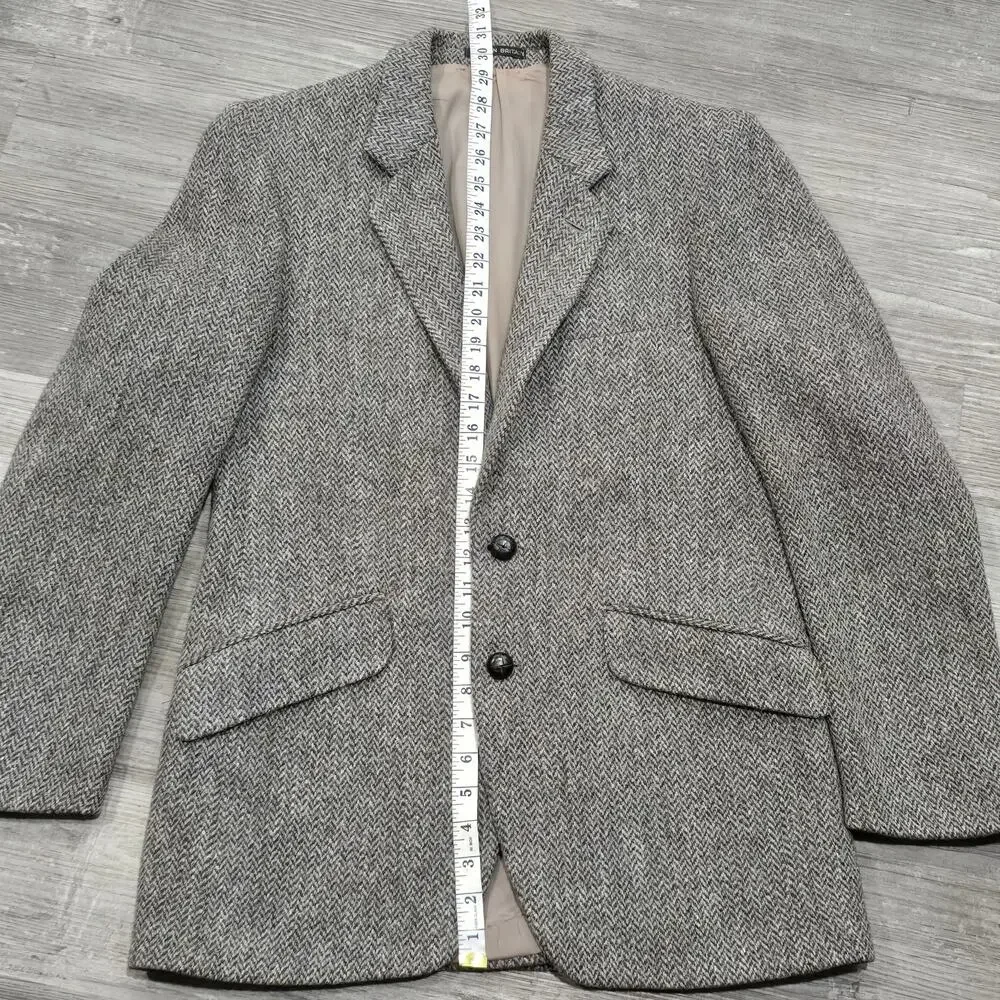Harris Tweed for Dunn & Co 100% Wool Sport Coat Blazer Jacket Coat